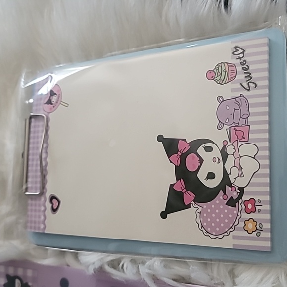 NWT KUROMI Notebook , Clipboard & Pad - Picture 2 of 3